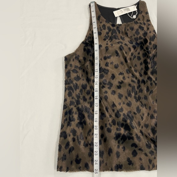 Trina Turk | NWT | Mill Creek Top | Faux Fur | Medium - Picture 6 of 8